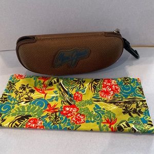 Maui Jim Sunglasses Replacement Case and Cloth